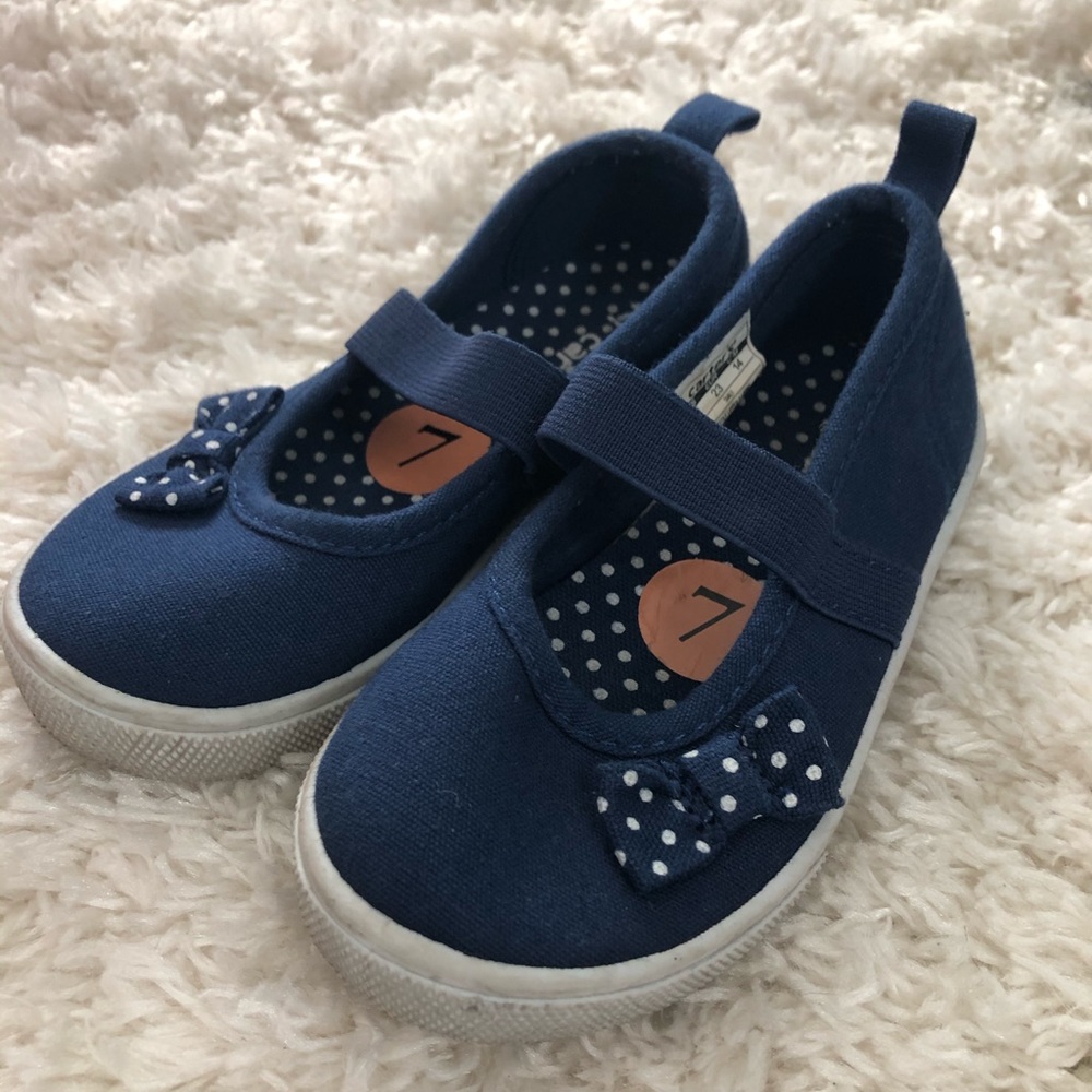 Carters Blue Toddler Girl Shoes